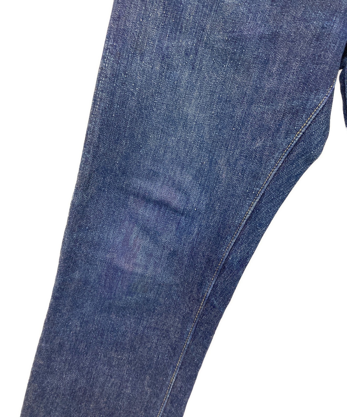 orSlow LOT 107W Denim Pants Size L Indigo Cotton Made in Japan Used Jeans Used