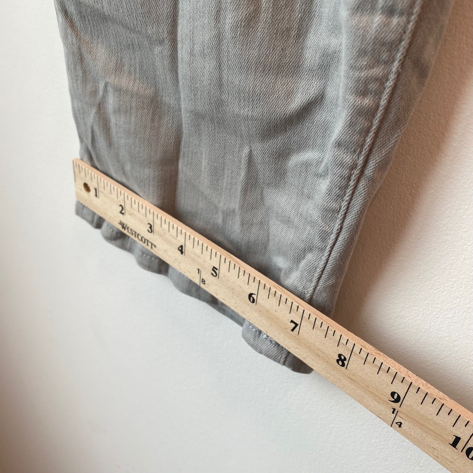 Mavi Jeans Men 40/30 Grey Zach Straight Leg Stretch Cotton Pants Casual Classic