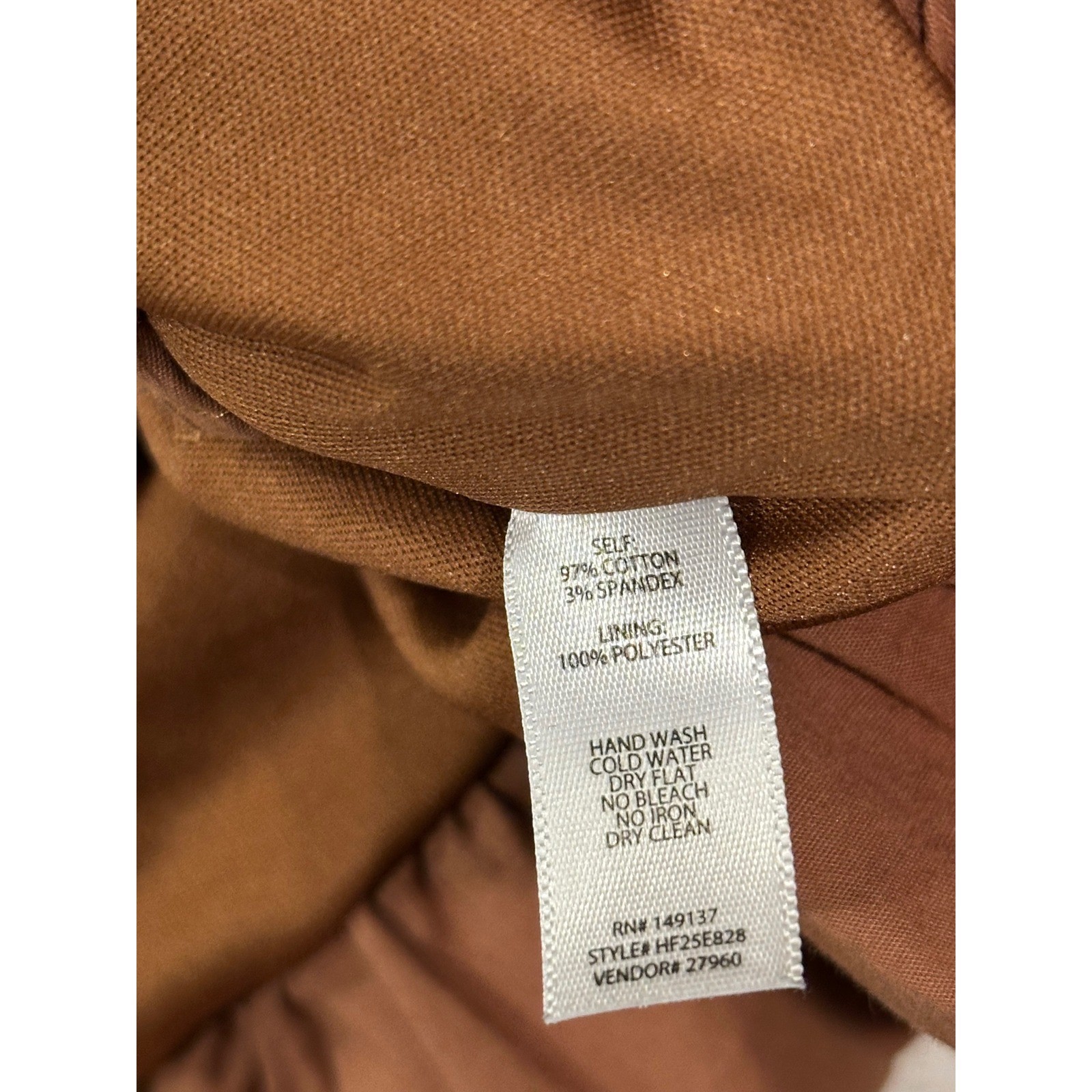 Willow + Root Med Rust Brown Bubble Hem Peplum Camisole Top Square Neck Softgirl