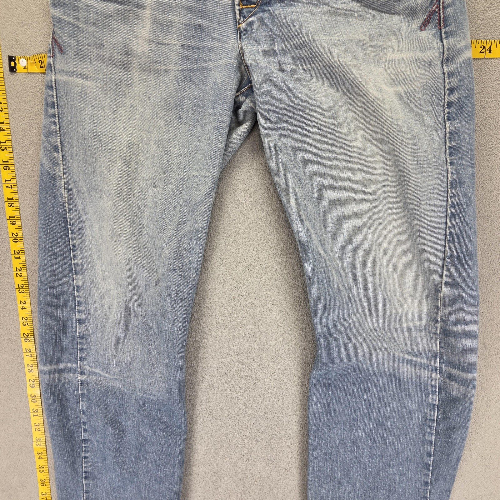 Vintage Levis Engineered Jeans Mens Blue Twisted Button Fly Fits 32×32