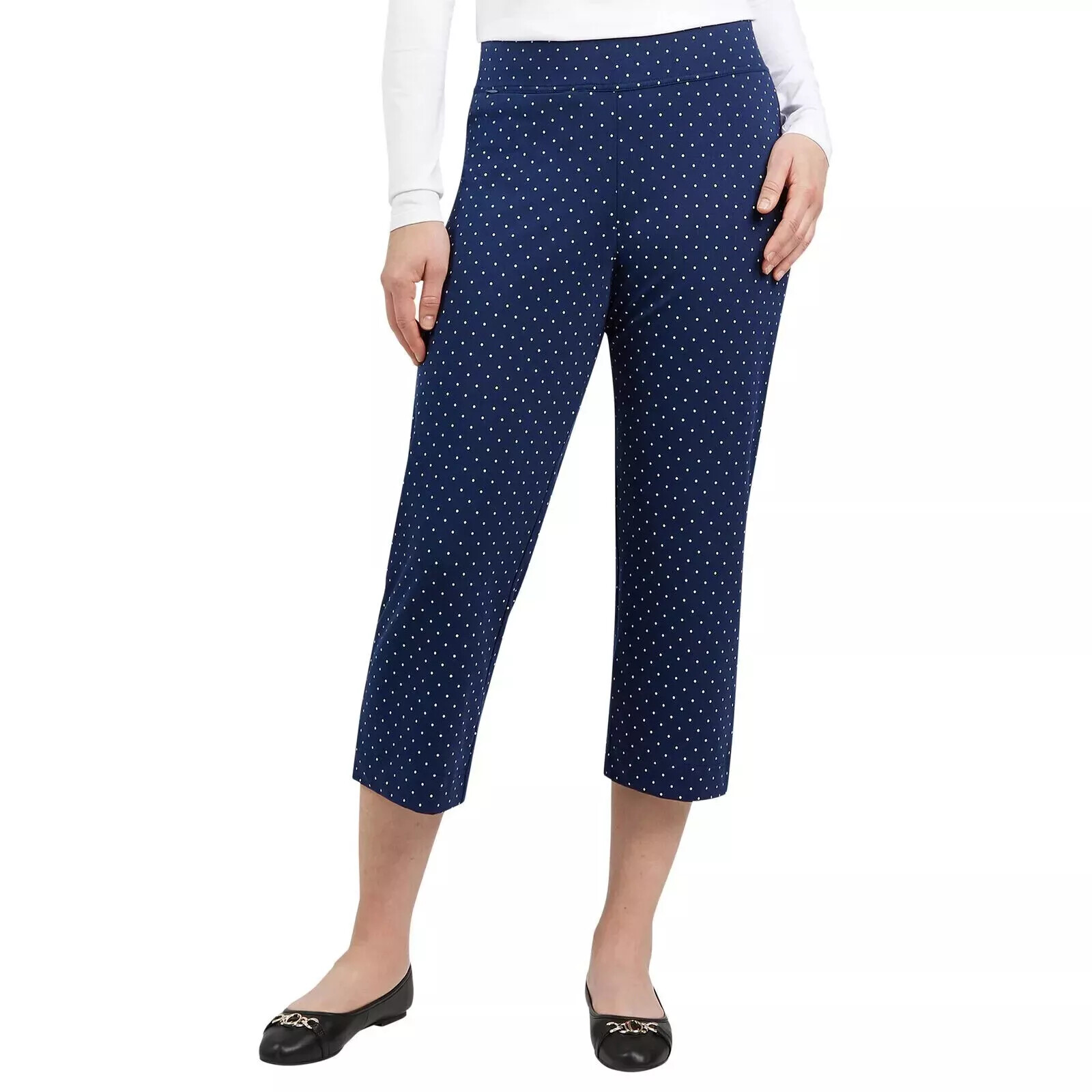 Lands’ End Shore Stretch Knit Capri