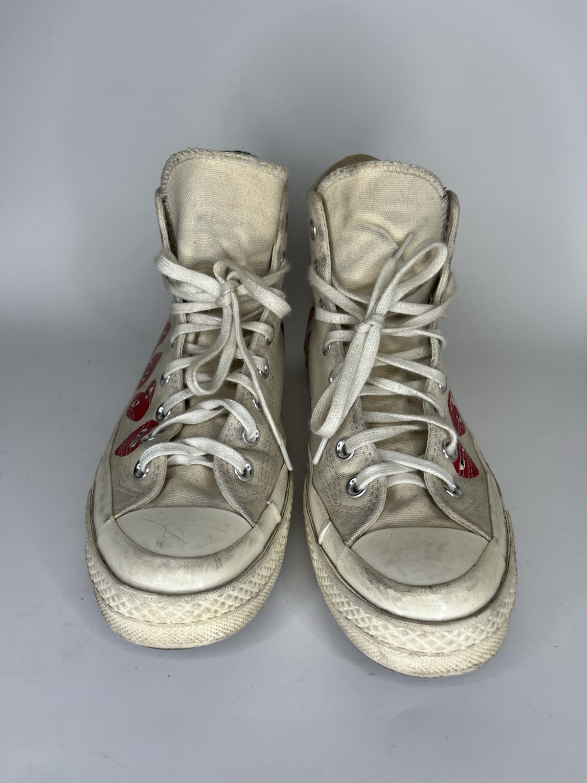 Converse Comme des Garçons Play x Chuck 70 Top High Multi Heart Men Size 40 US 7