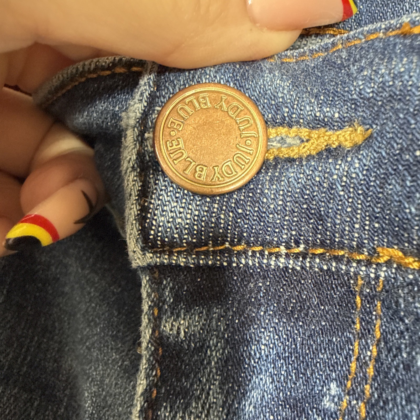 JUDY BLUE Jean Womens Size 31 Boyfriend Fit Mid Rise Medium Wash Stretch Denim
