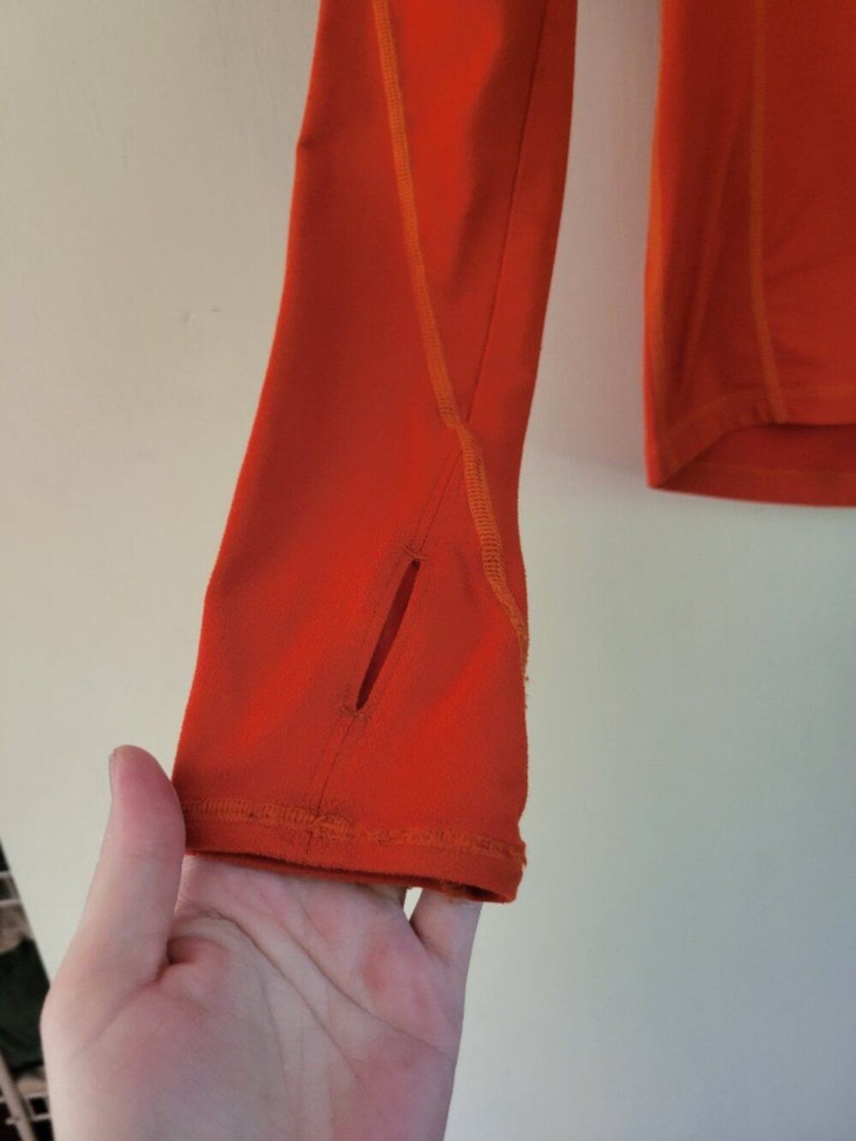 Mountain Hardwear Butterlicious Hooded Quarter Zip Pullover Women XS Orange