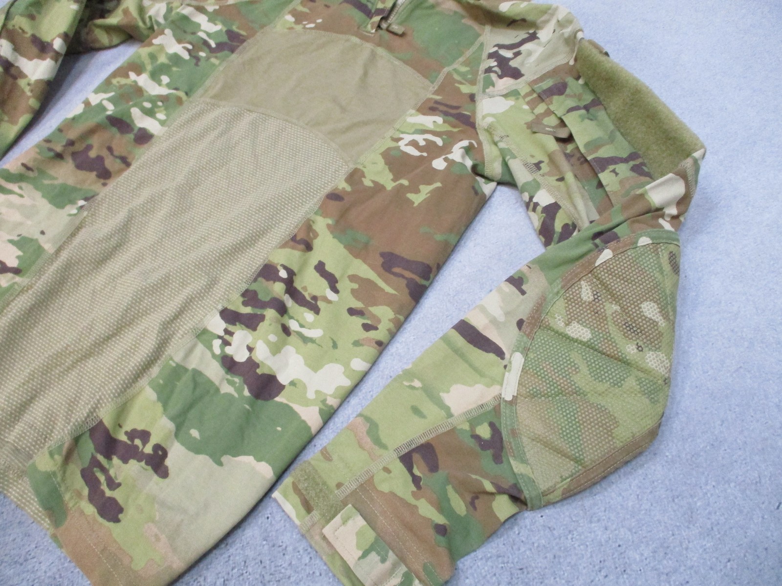 Team Soldier Certified Gear Army Combat Shirt MultiCam Padded Elbows Size S