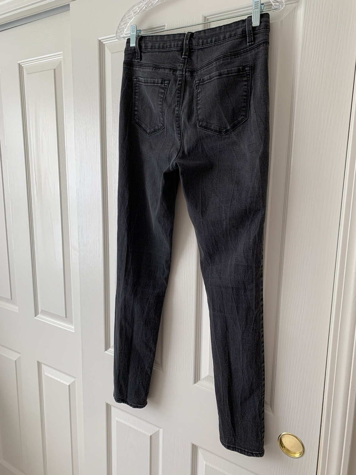 REFUGE CUTE BLACK COTTON POLY SPANDEX BLEND JEANS – SZ 8