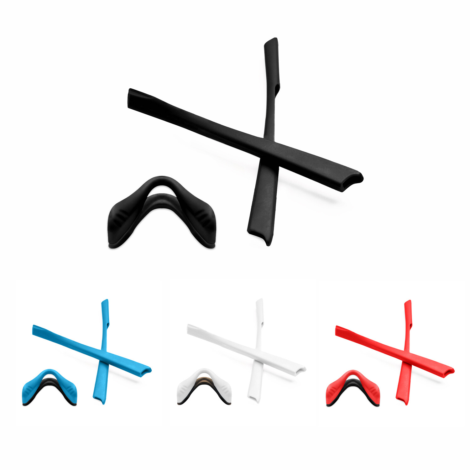 Rubber Kit Replacement Arm Ear Sock & Nose Piece for-Oakley M2 Frame/M2 Frame XL