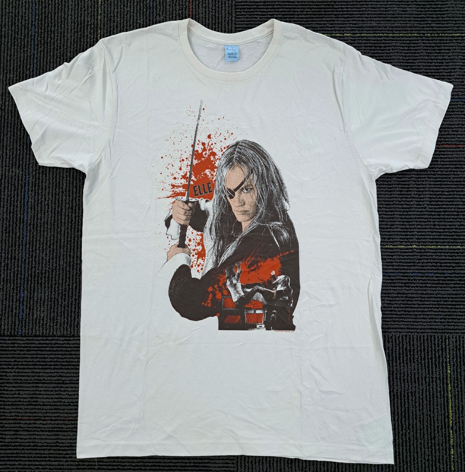 Kill Bill Vol 2 Elle NEW Shirt Size Large Sword Cult Classic Tarantino Miramax