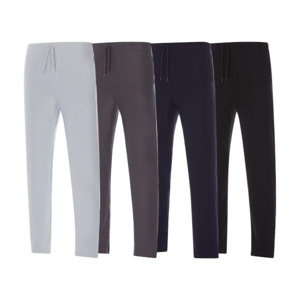 4 Pack: Men’s Classic Blend Butter Soft Stretch Lounge Pants Sizes S-2XL