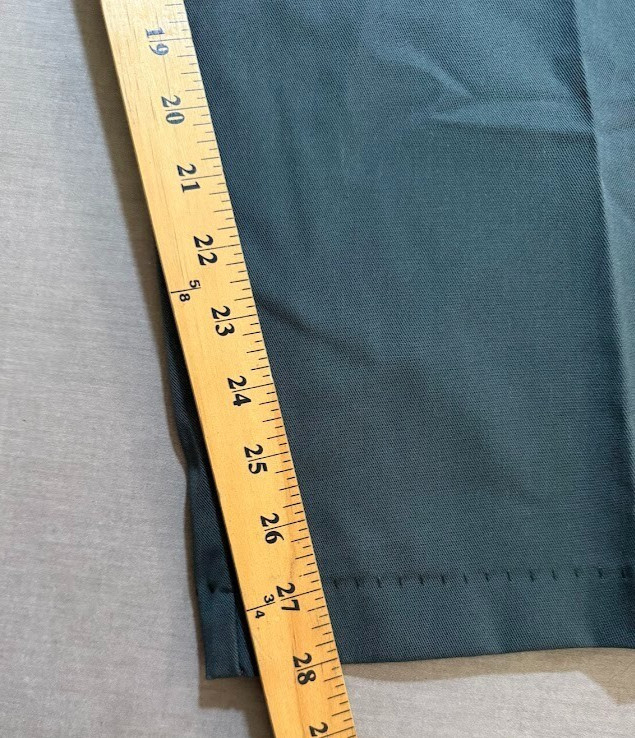 Red Kap Work Pants Mens 48 Blue Straight Canvas Workwear Men 48X28 PT20SG0.
