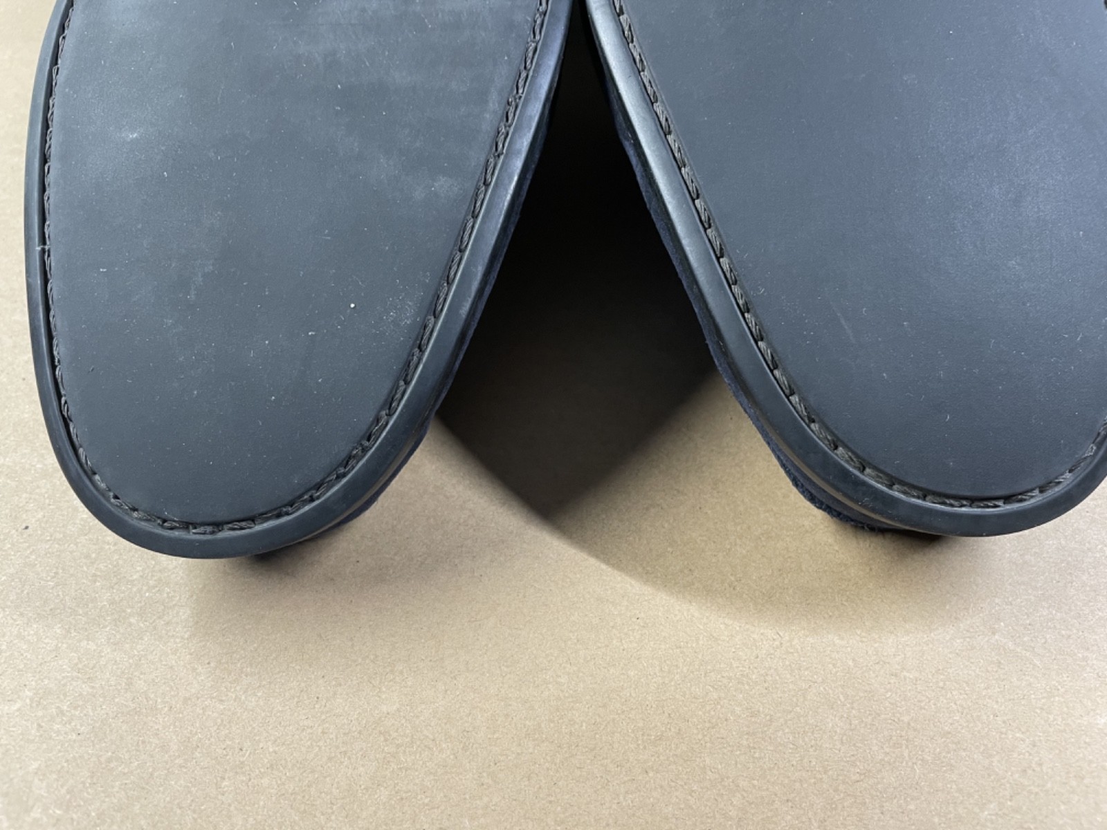 Salvatore Ferragamo Grandioso Double Gancio Bit Loafer Navy Suede Mens 11 EE