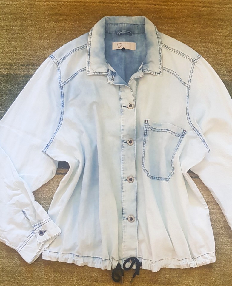 GREAT DENIM JACKET.BLOUSE.KENNY S.NEW.Sz.42-44-46-48-50/L-XL-XXL/NP 139