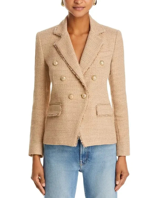 Generation Love Eliza tweed blazer MSRP $425