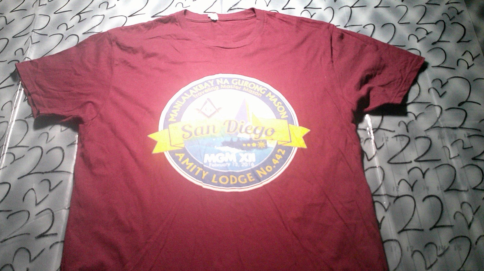 Large Manlalakbay Na Gurong San Diego Amity Lodge No 442 Shirt