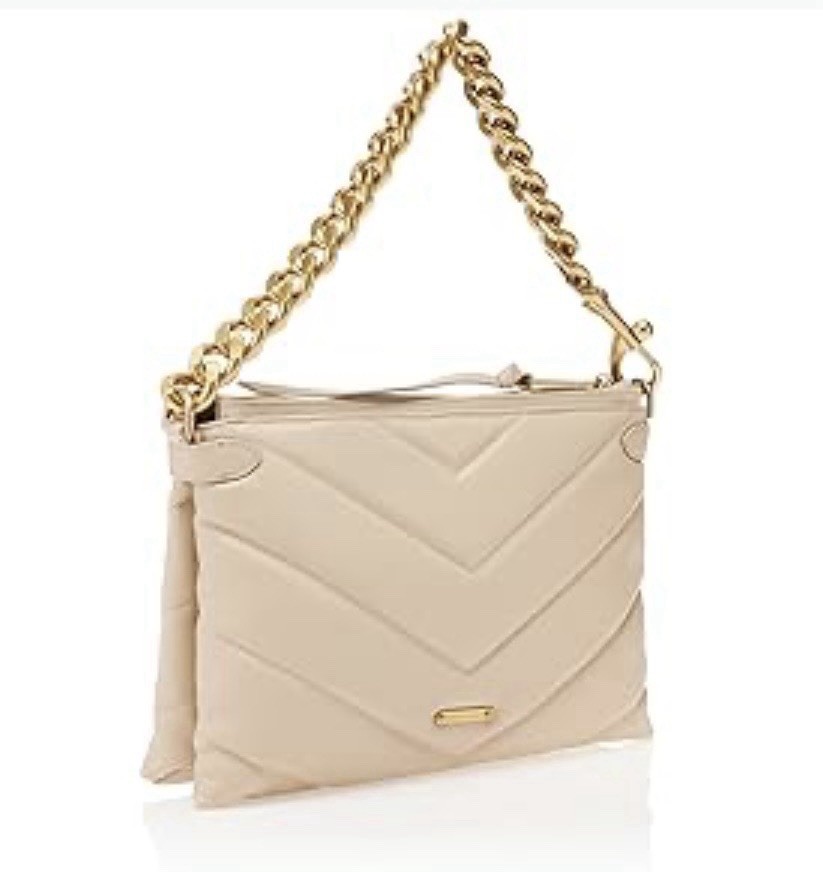 NWT Rebecca Minkoff Edie Maxi Crossbody In Sand Dune