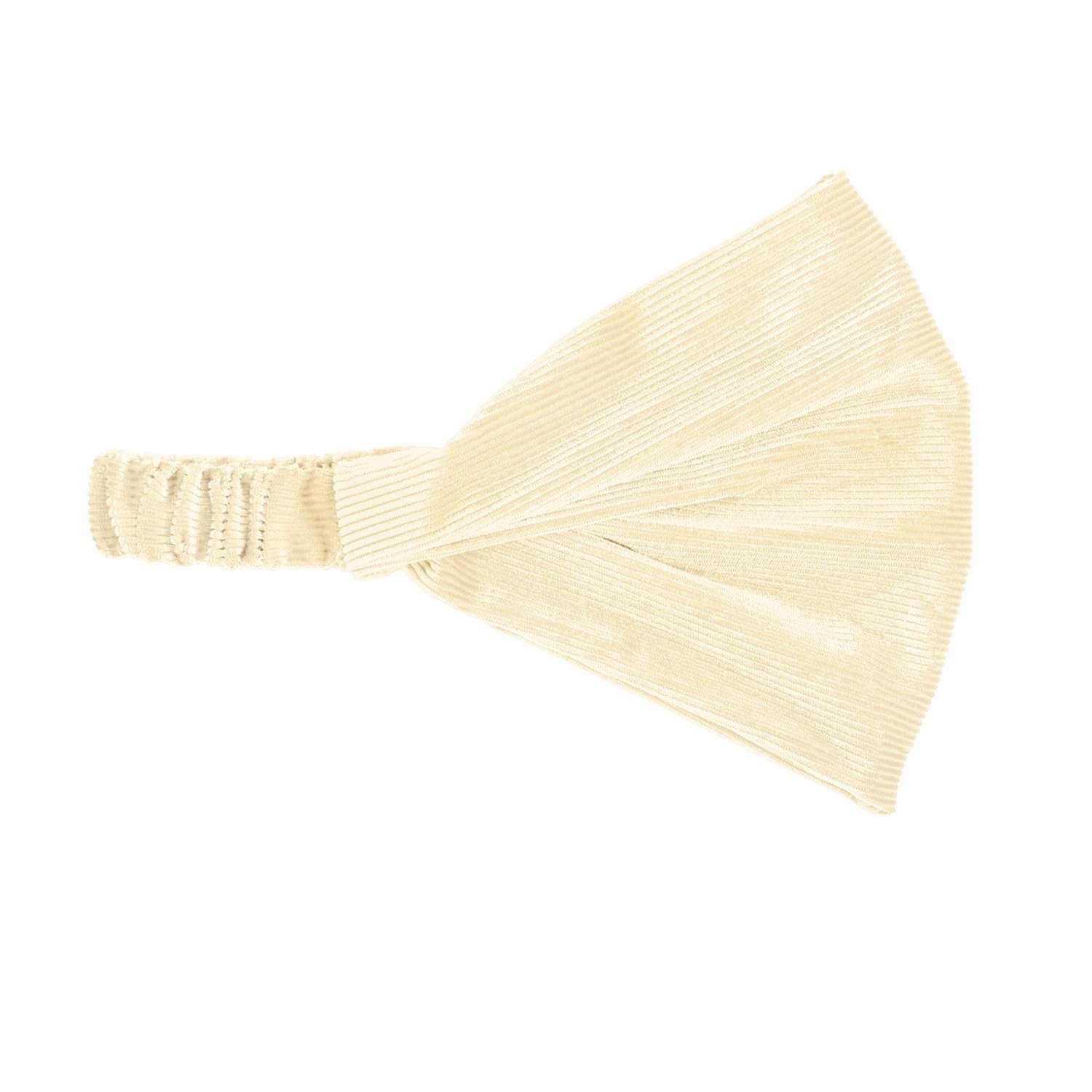 Motique Accessories Ribbed Velour Wide and Stretchy Headwrap