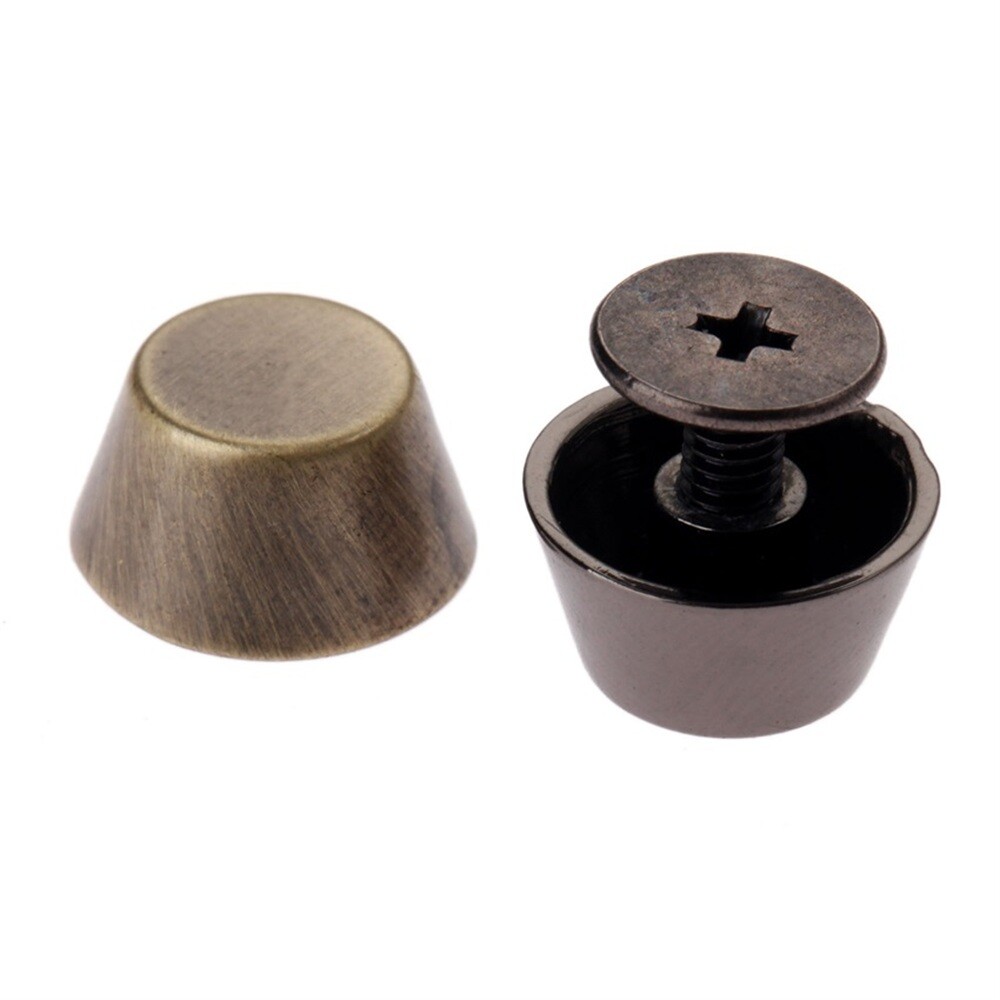 Metal Combined Button None Shank Tacks Nail-face Screw Box Bag Handbag Hardware
