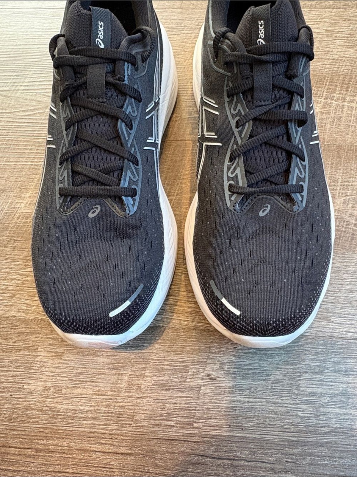 ASICS Gel-Cumulus 26 Running Shoes Men’s 11.5W WIDE Black/White Athletic