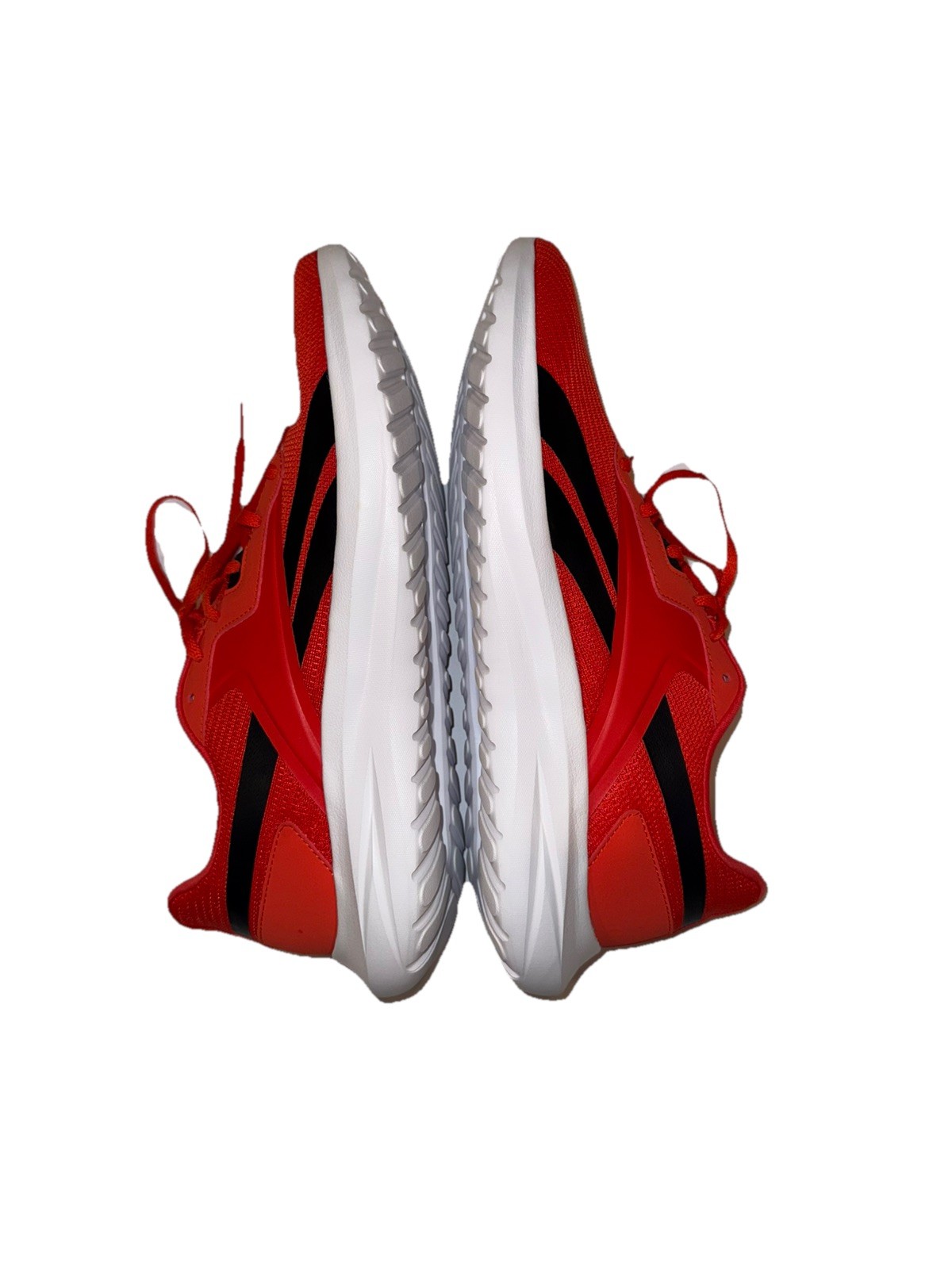 Reebok Energen Lux Men’s Size 11.5 Running Shoes Red Black White Ortholite EUC