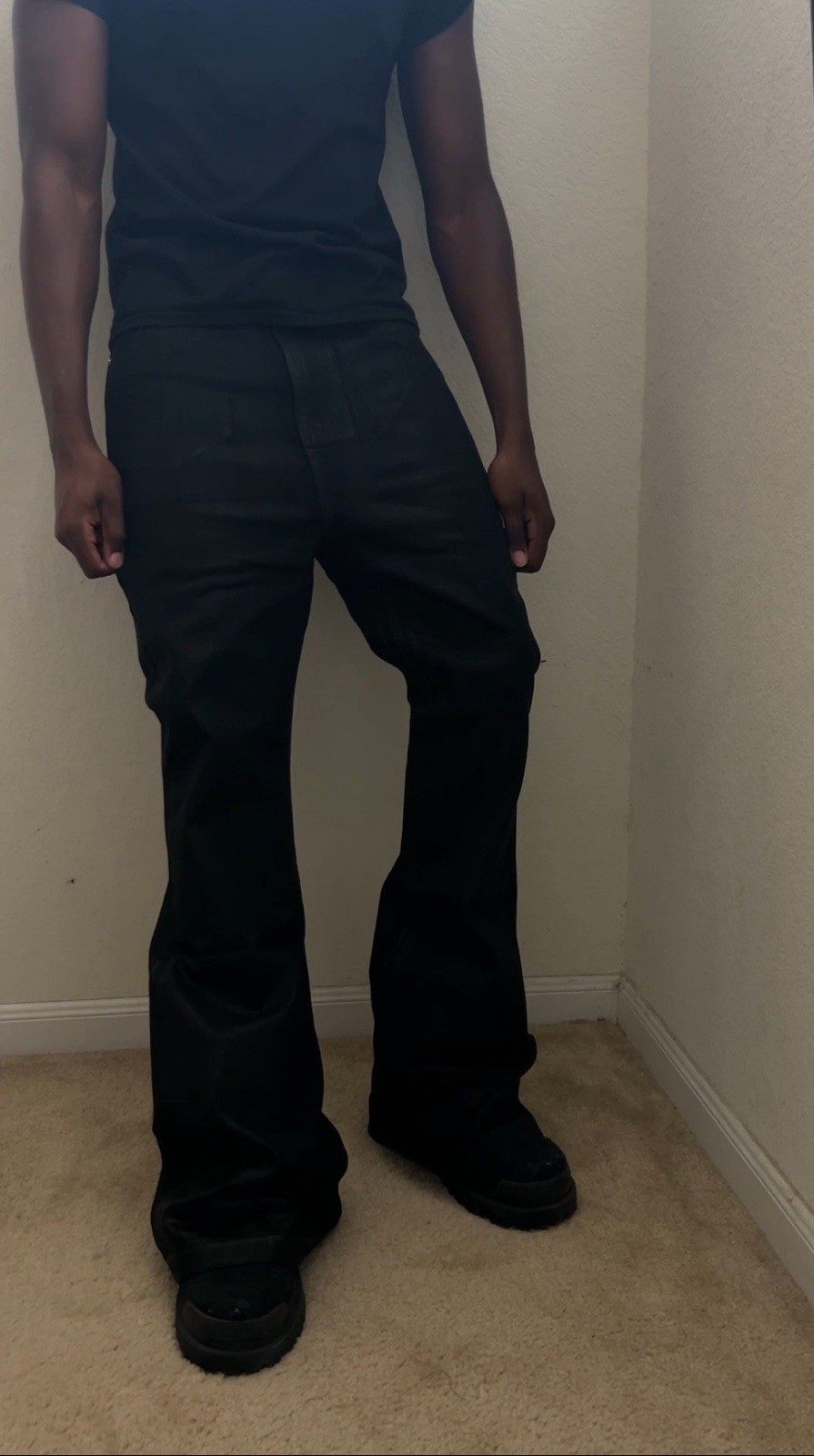 Wax Jean Denim Size 30-31. Professionally Manufactured, Detailed And Surged.