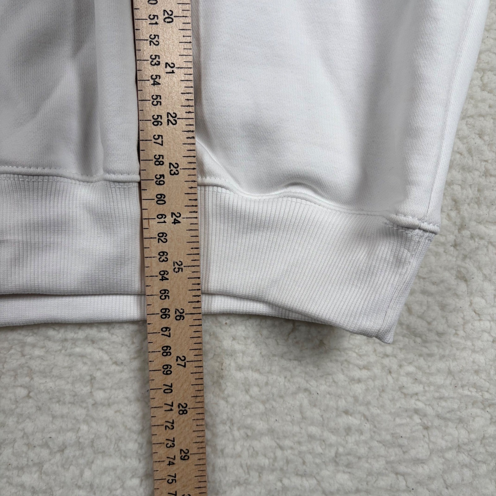 Mitch Flippo MFG Thats Common Sense I Fear White Graphic Sweatshirt Medium