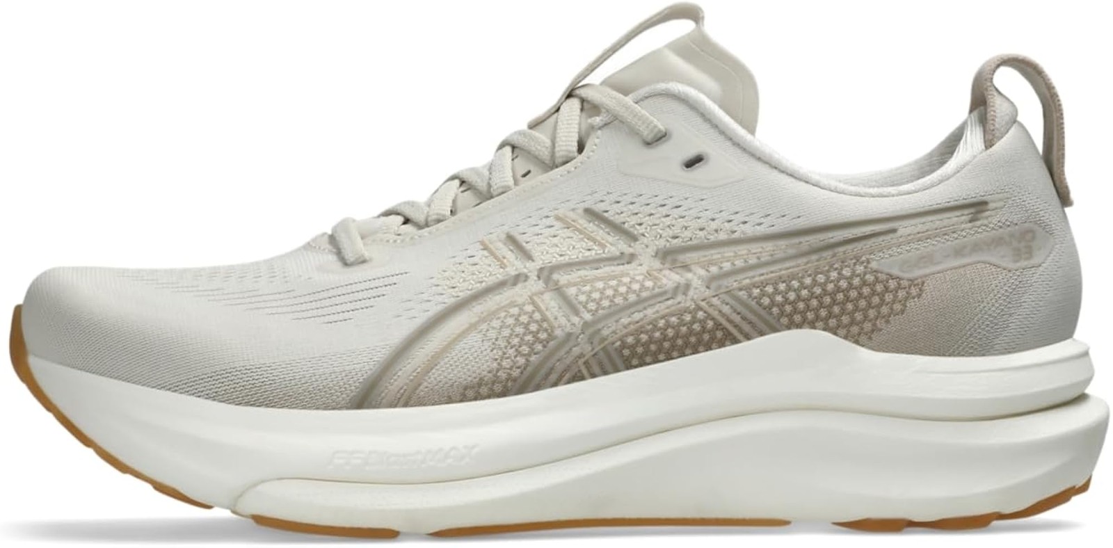 ASICS Men’s Gel-Kayano 33 Running Shoes – Oatmeal/Cream – 16
