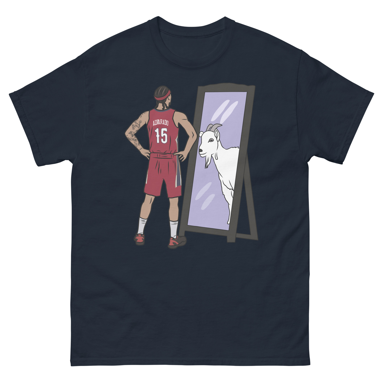 Jose Alvarado Mirror GOAT T-Shirt