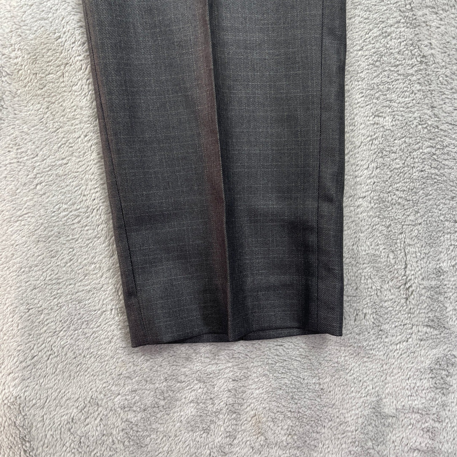 Kenneth Cole Reaction Dress Pants Mens 38×32 Grey Flex Modern Fit Techni-Cole
