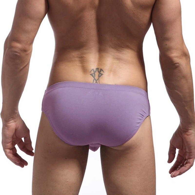 JOCKMAIL Sexy Men’s Underwear Brief Breathe Cotton U Convex Pouch Gay Underpants