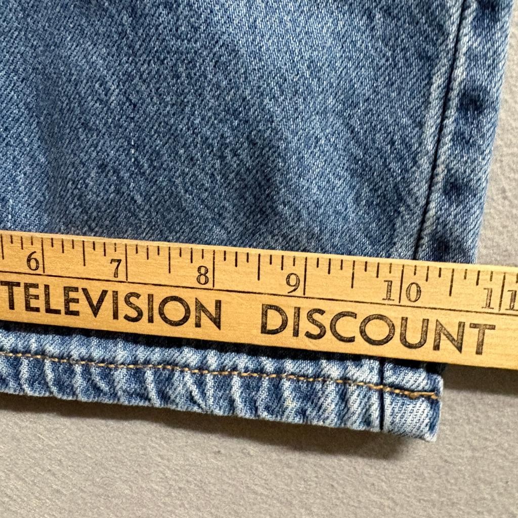 Celebrity Pink Carpenter Jeans Womens Medium Blue Denim Wide Leg Elastic Back