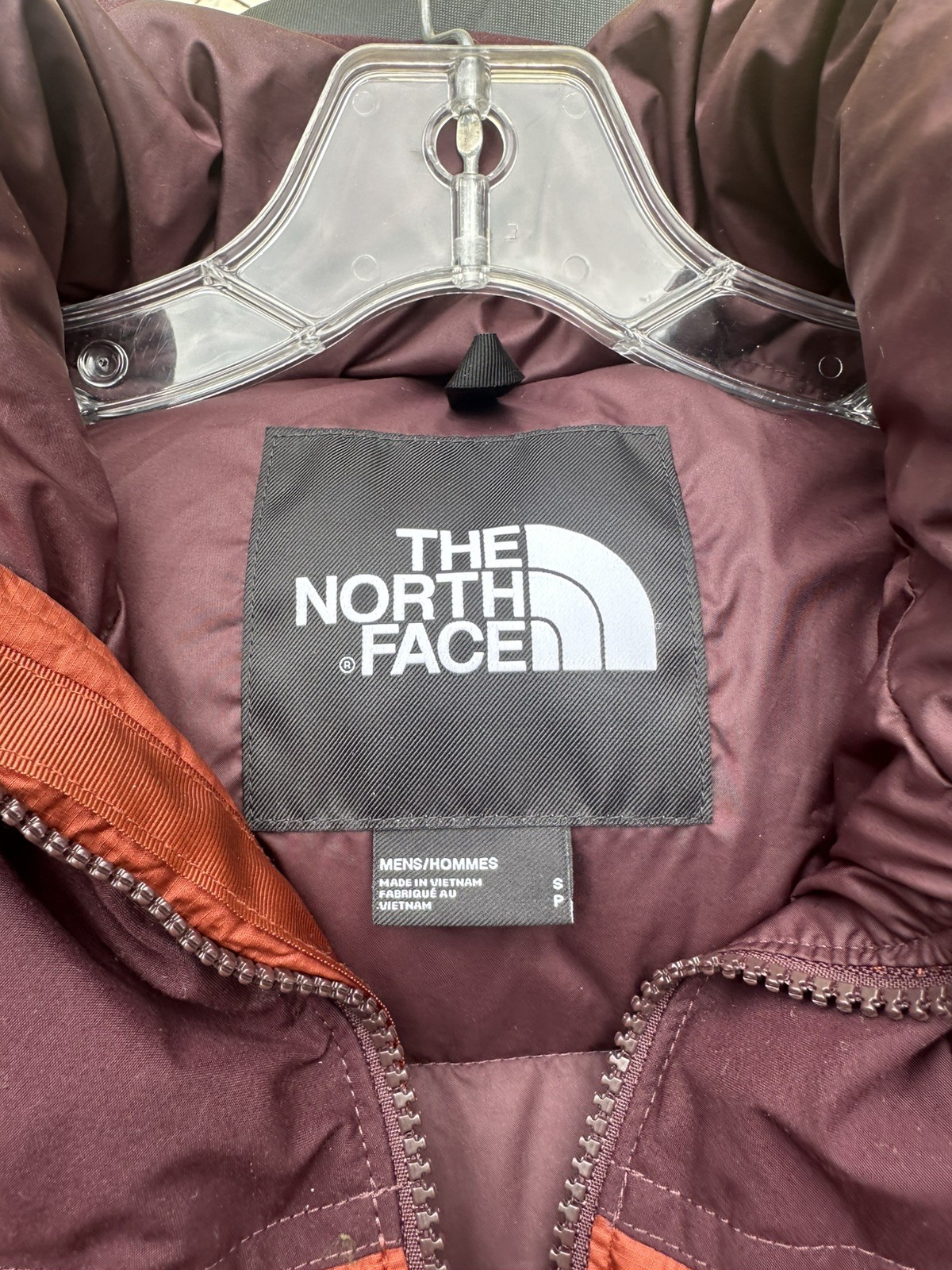 The North Face 600 Down Vest Men’s Orange 1996 Nuptse Retro Puffer Size Small