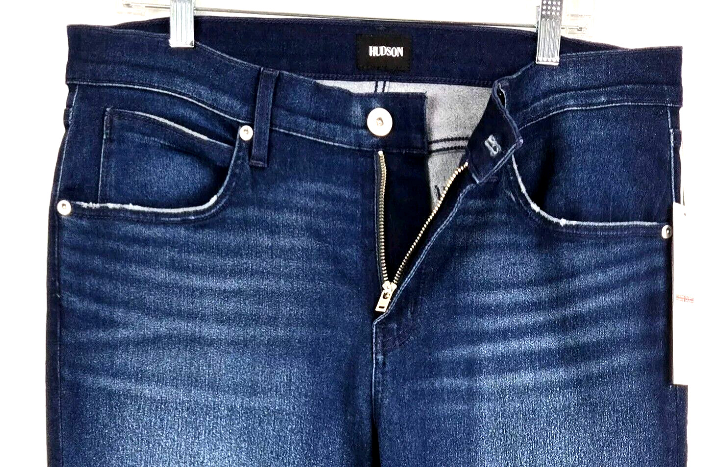 HUDSON Blake Slim Straight Zip Fly Denim Jeans Blue Size 34 X 32 Men’s NWT