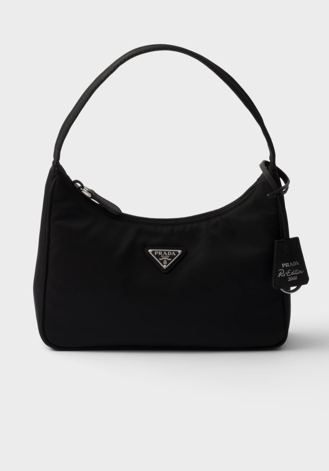 Prada Black Nylon Re-Edition 2000 Shoulder Bag