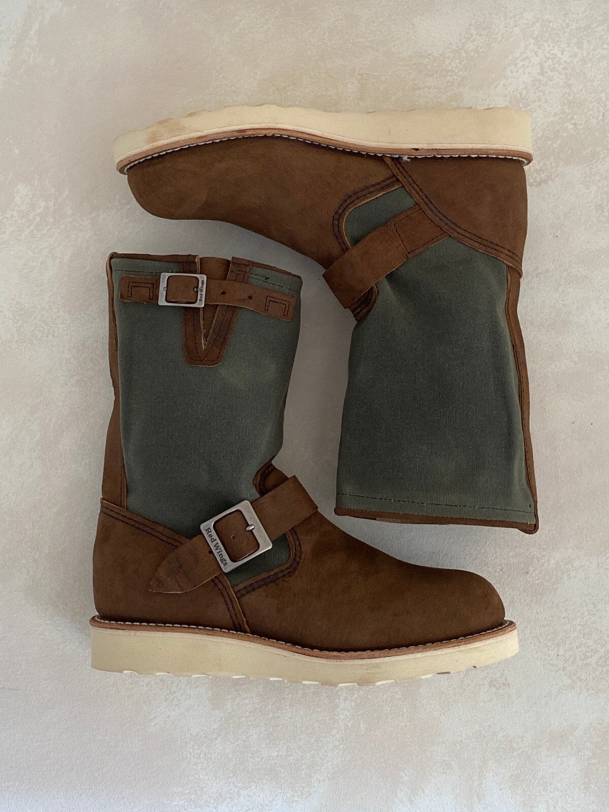 Size 6.5D (38.5 Euro) RW 2980 Heritage Engineer Boots, Made in USA Seconds