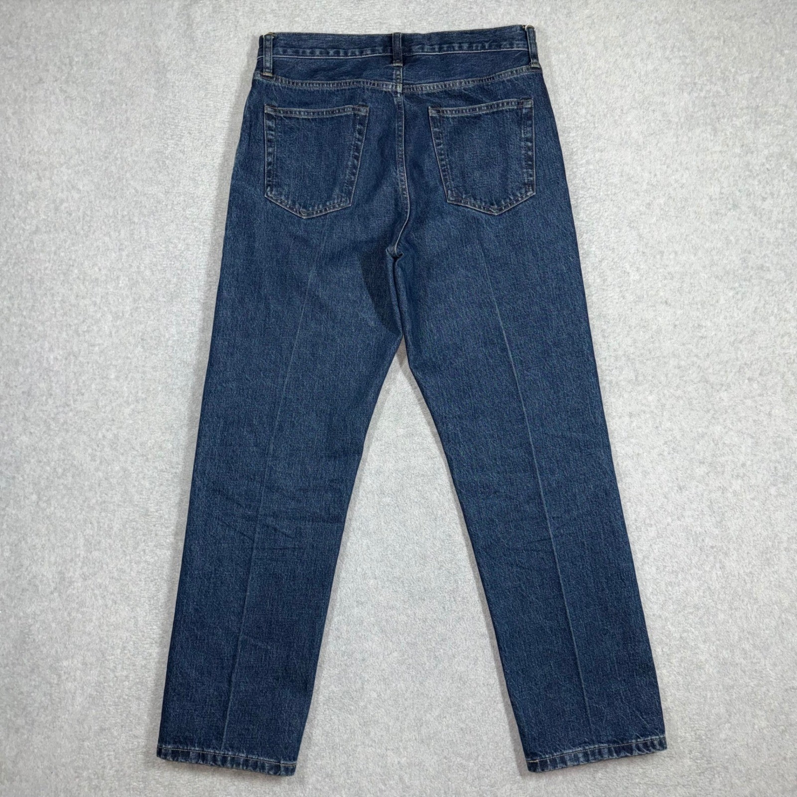 Wallace & Barnes Creased Slant Pocket Japanese Selvedge Denim Jeans Mens 30×31