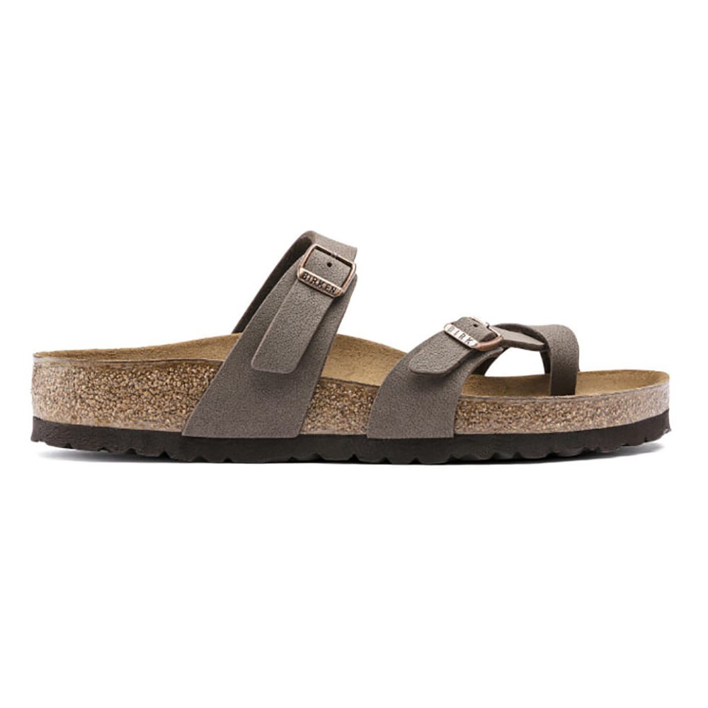 Birkenstock Mayari Birko-Flor Toe Loop Women’s Sandals – Mocha