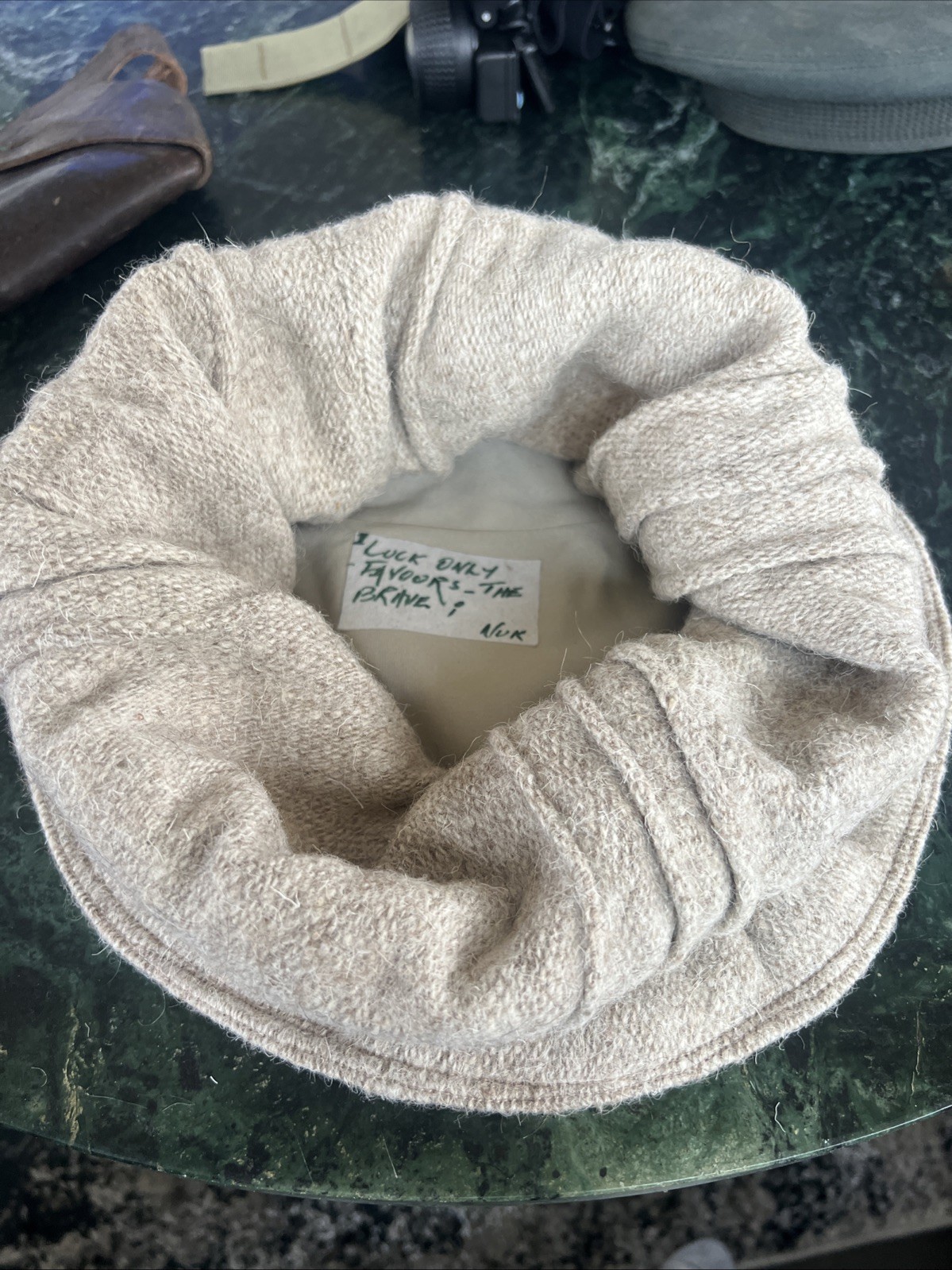 Afghan Pakol Hat Handmade Wool