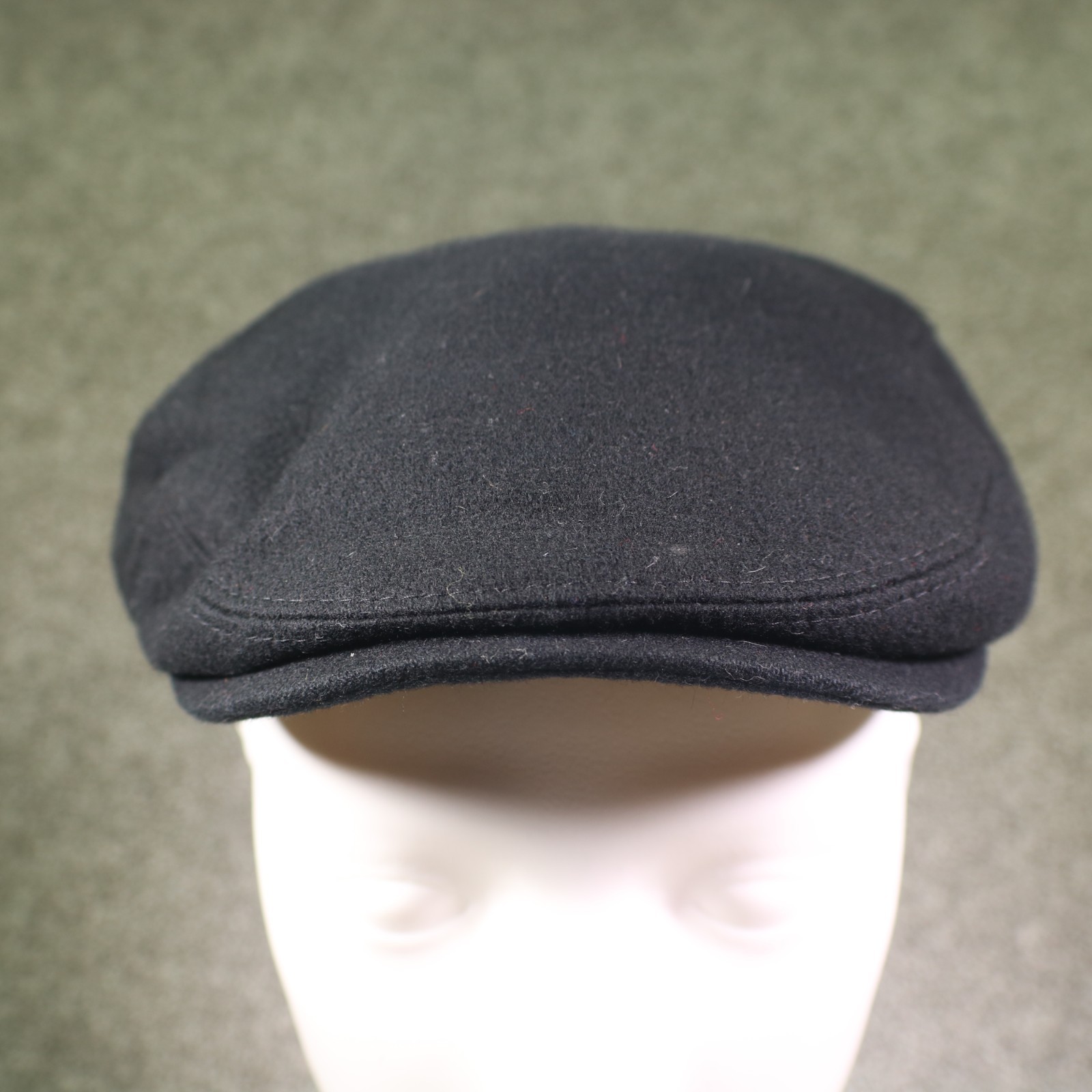 Gottmann Hat Cap Newsboy Ear Flap Mens XL Black Wool Goretex Made In Hungary