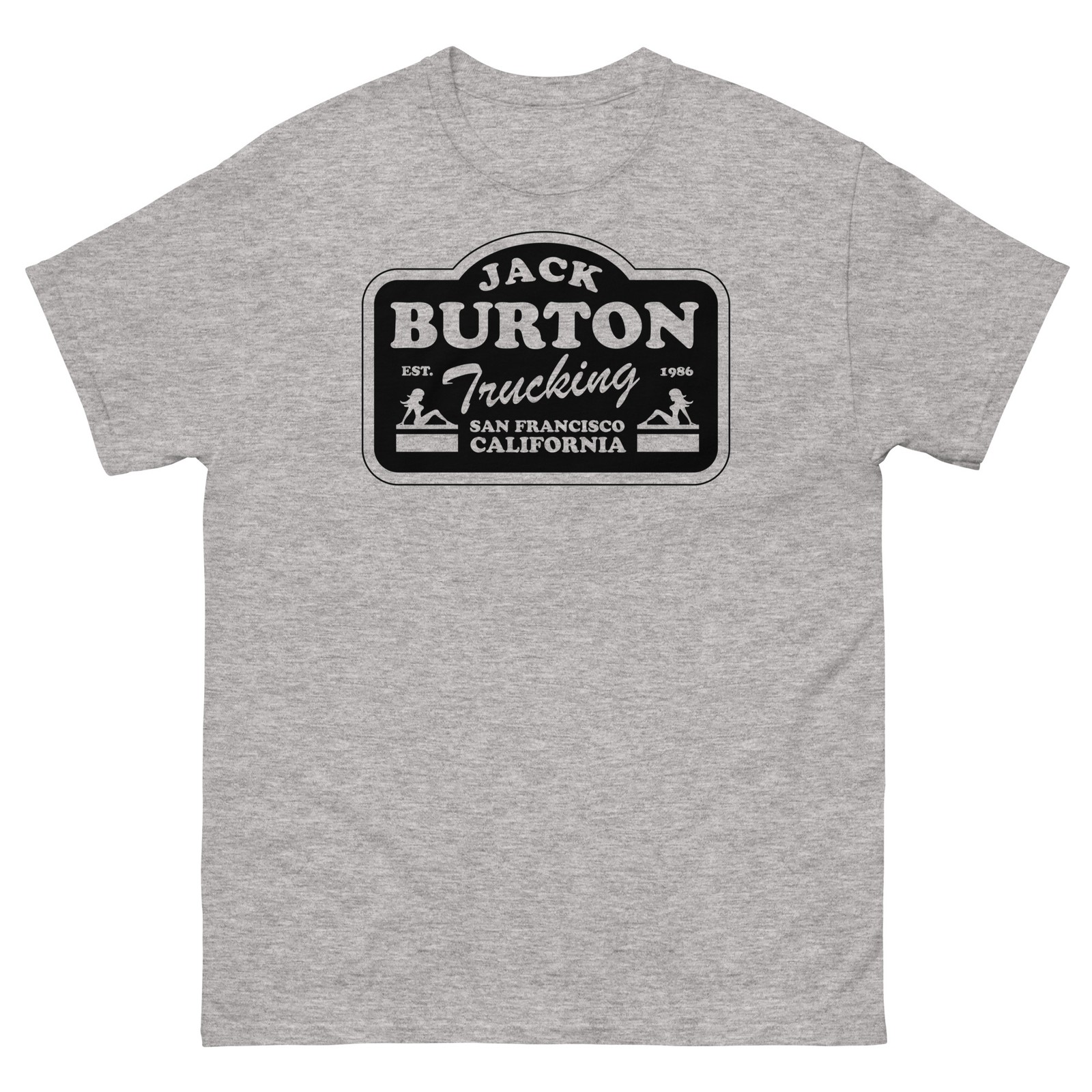 Jack Burton Pork Chop Express Trucking Big Trouble Graphic T Shirt classic tee