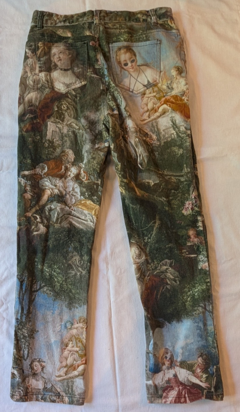 Current Mood, Dolls Kill Da Vinci’s Demons, Renaissance Art Pint, Women’s Jeans