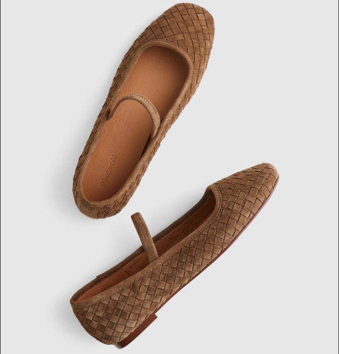 Madewell The Greta Mary Jane Flat Women’s Leather Shoes Casual