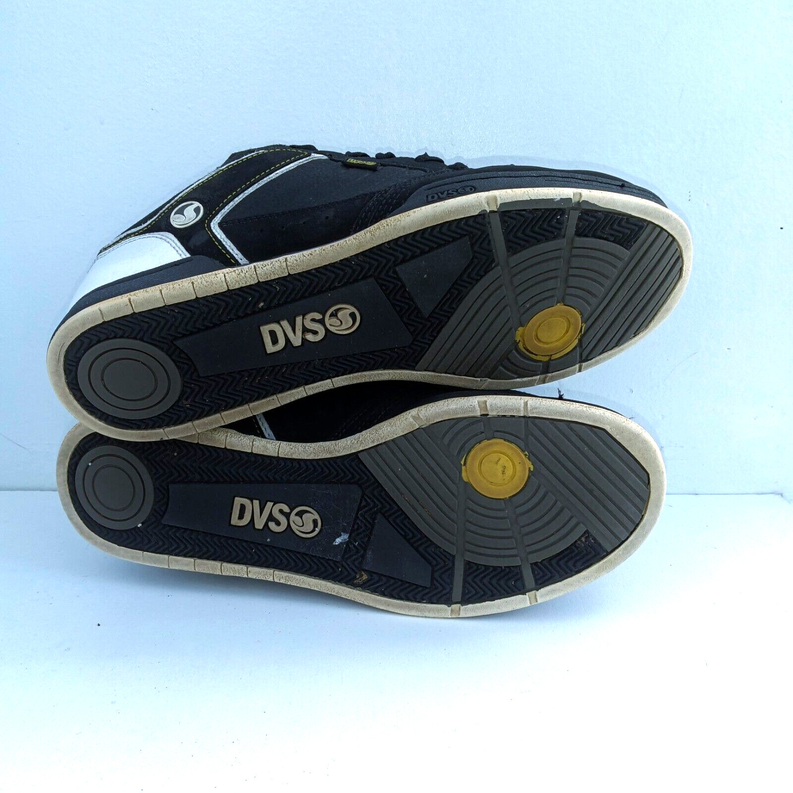 DVS Transom Skateboard Sneakers Men’s Size 12 Black/White Retro
