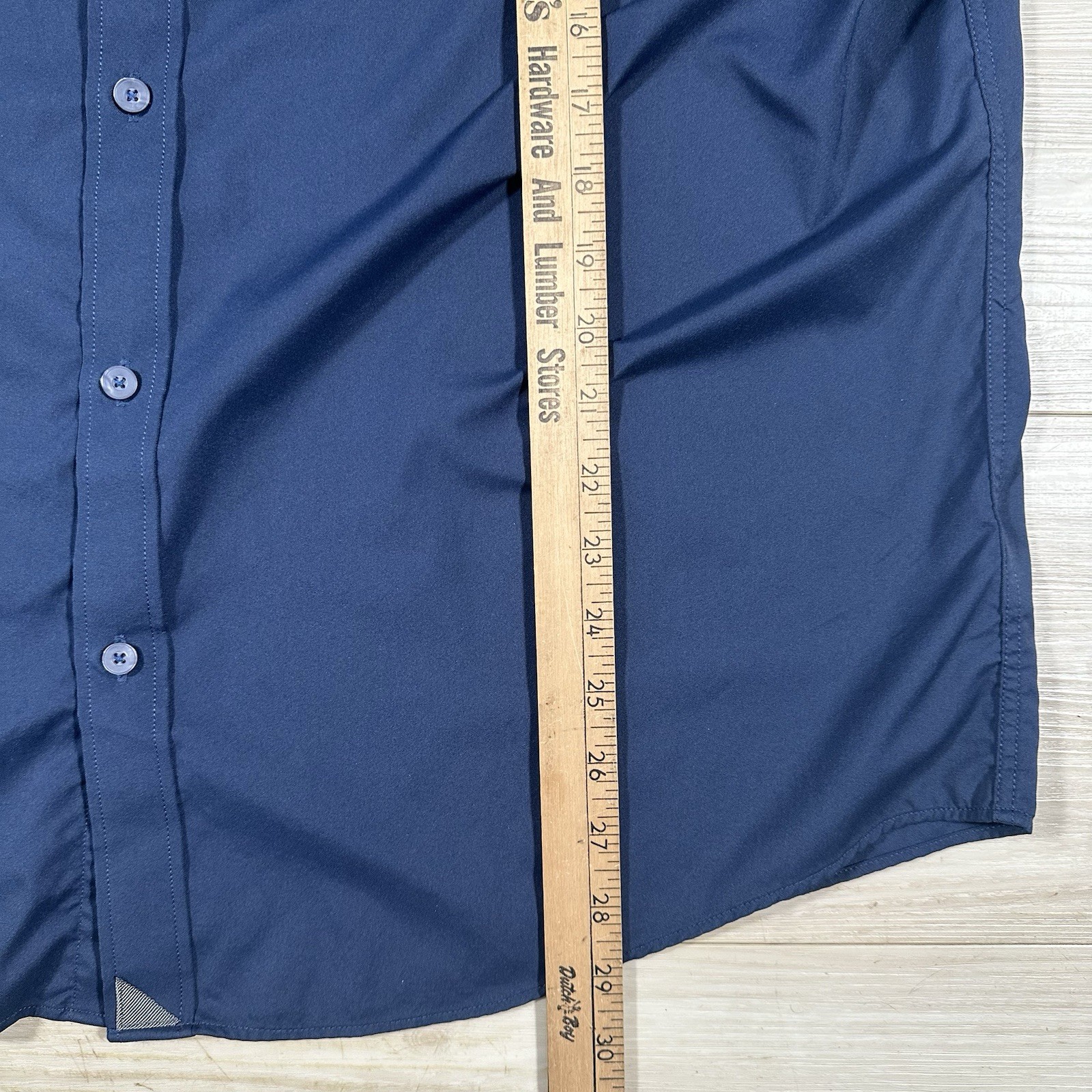 Untuckit Slim Fit Shirt mens 2XL Button Up Stretch Nylon Elastane Performance
