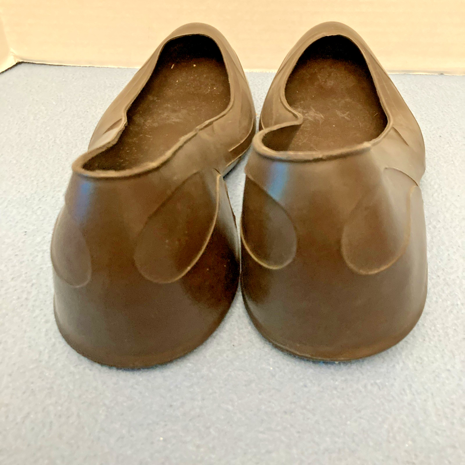 Vintage Tingley Women’s Brown Rubber Low Overshoes USA – Size Large