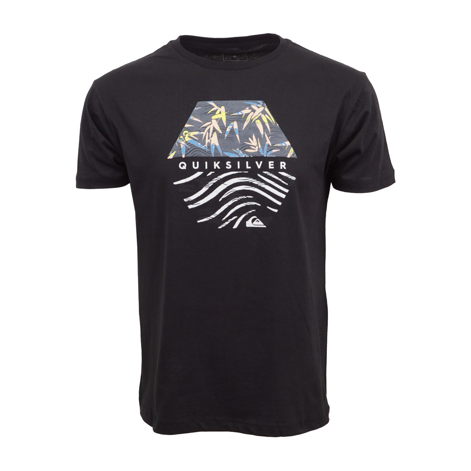 QUIKSILVER BEACH VIBE MENS GRAPHIC T SHIRT
