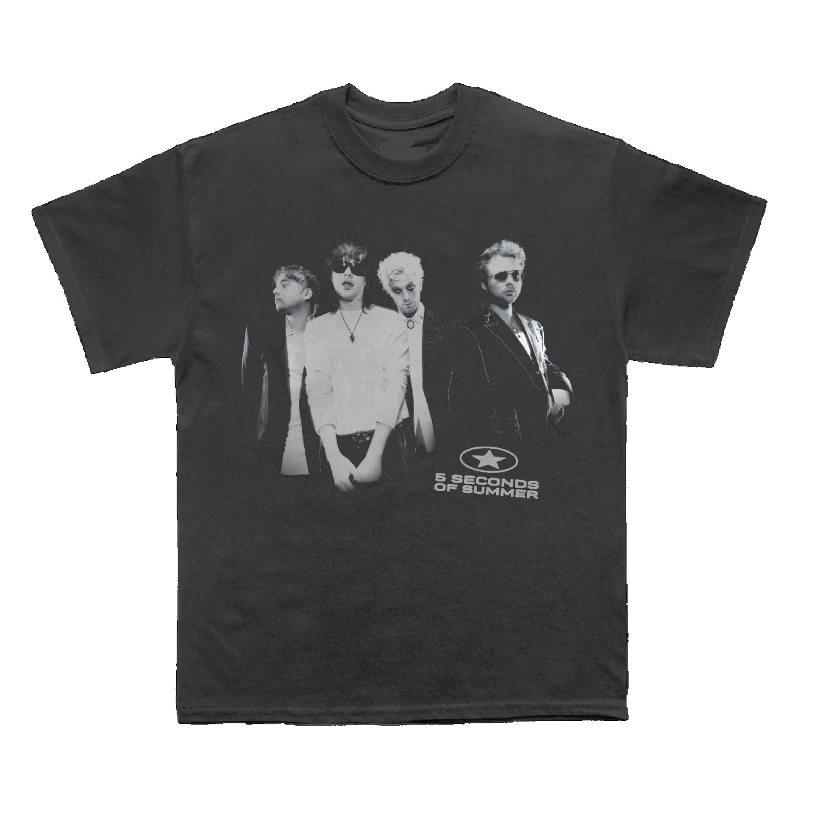 5 Seconds Of Summer Everyone’s A Star Tour Portrait Graphic Multicolor T Shirt
