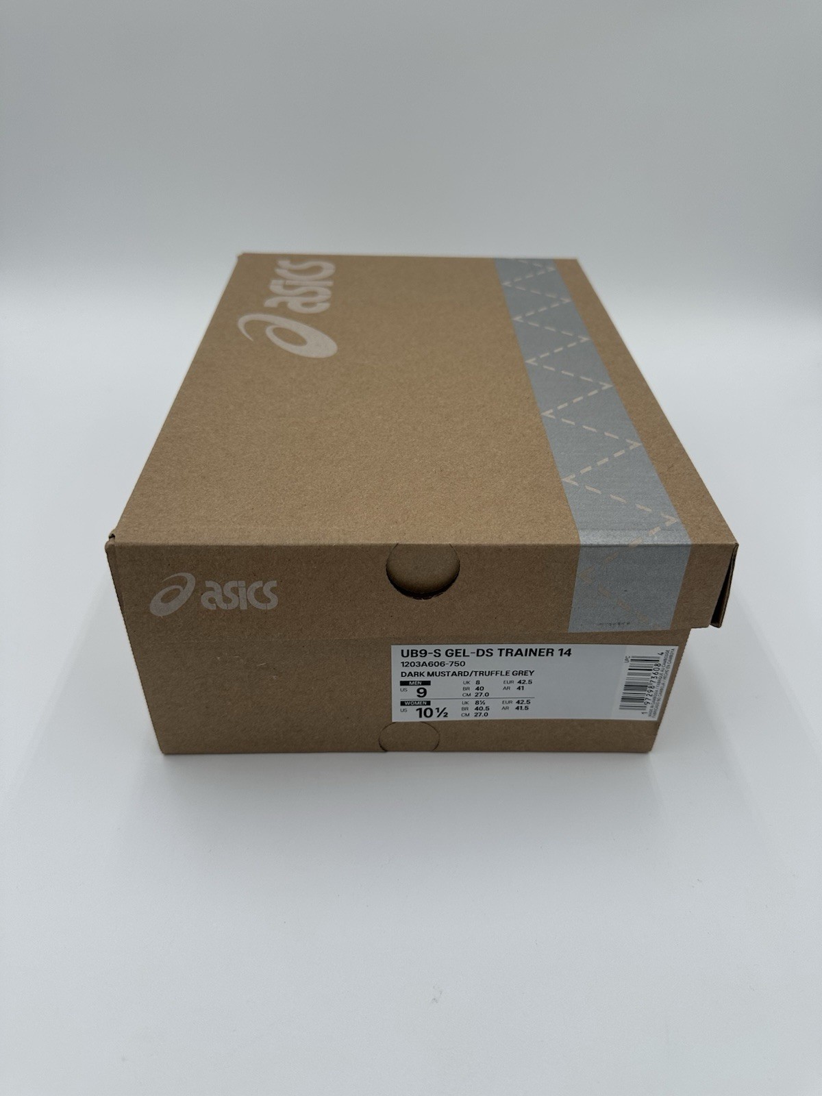 Asics UB9-S Gel-DS Trainer 14 Men’s Size 9 Dark Mustard Truffle 1203A606-750