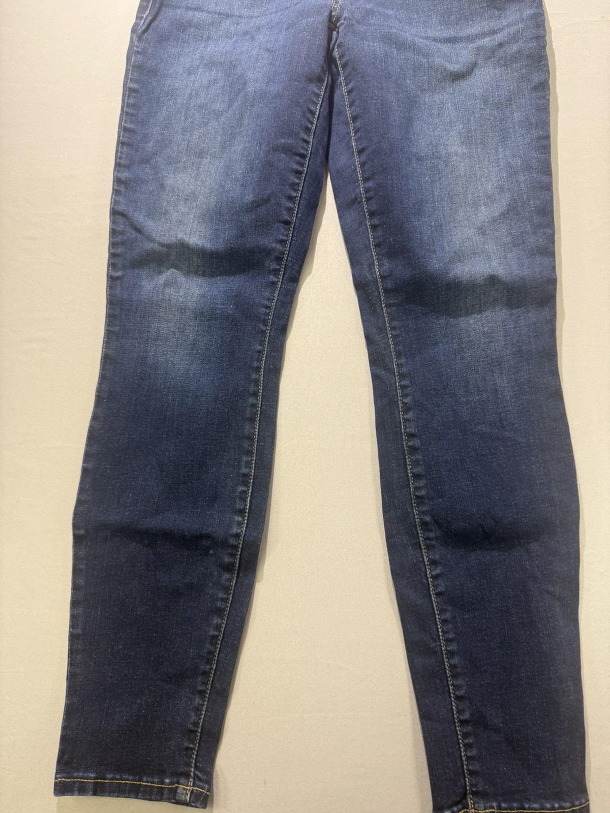 Lucky Brand Womens Dark Wash Denim Mid Rise Skinny Ankle Jeans Size 8/29