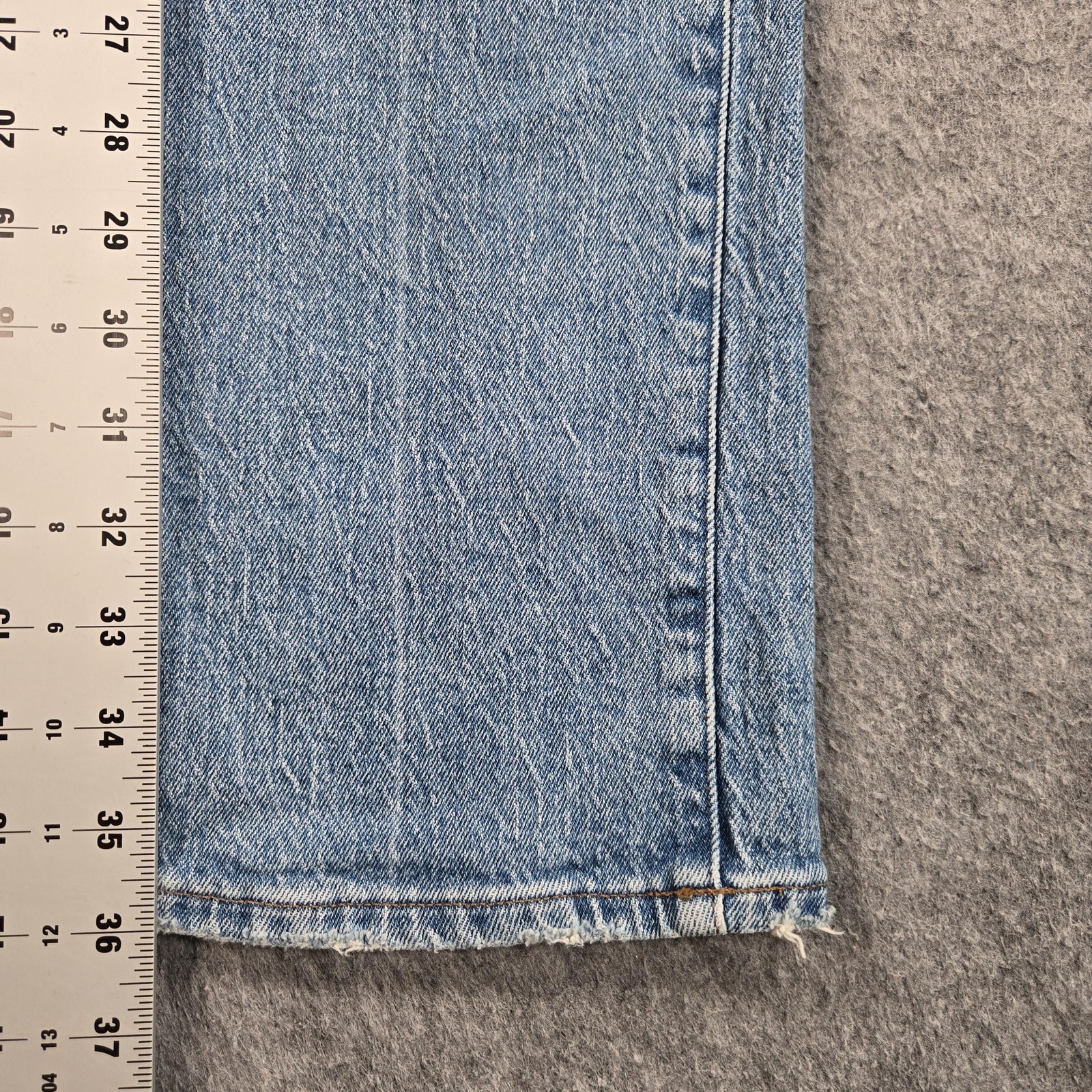 Madewell 90s Straight Jeans Womens 25P Blue Medium Wash Mid Rise Stretch Denim