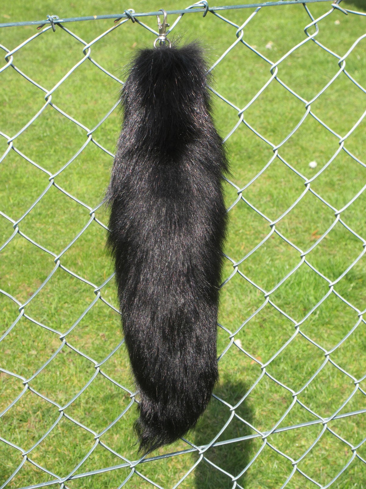 REAL ANIMAL TAIL FOX TAIL KEYRING KEYRING PENDANT 45cm